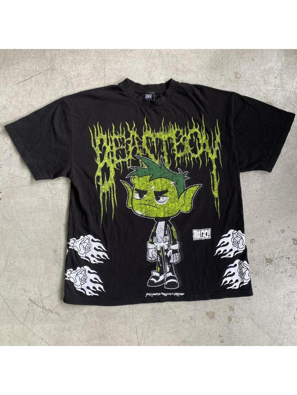 Civil Regime Teen Titans Go Beast Boy Oversized Shirt